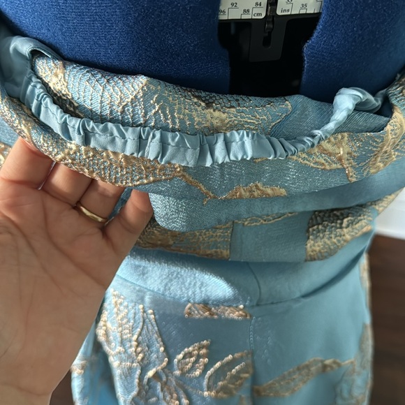 Teri Jon Blue Dress - Picture 6 of 13